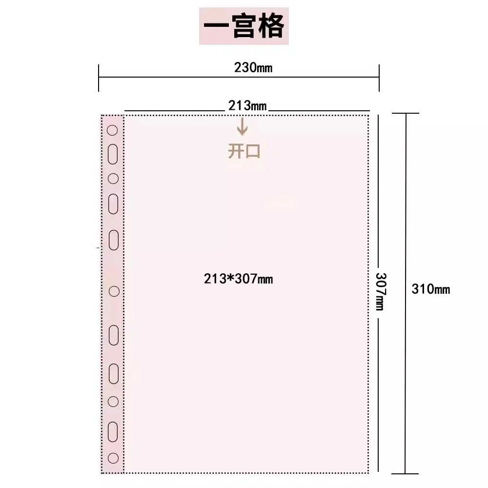 A4 Broodkaartenalbum Grote Capaciteit Hardcover 9-Vakjesmap voor Kpop Idol Fotokaarten Polaroid Postkaarten Verzamelen