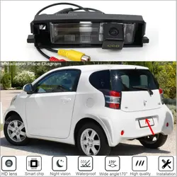Back Up Parking Camera For Toyota iQ (KGJ10) / Scion iQ Car Rear View Camera HD CCD Night Vision