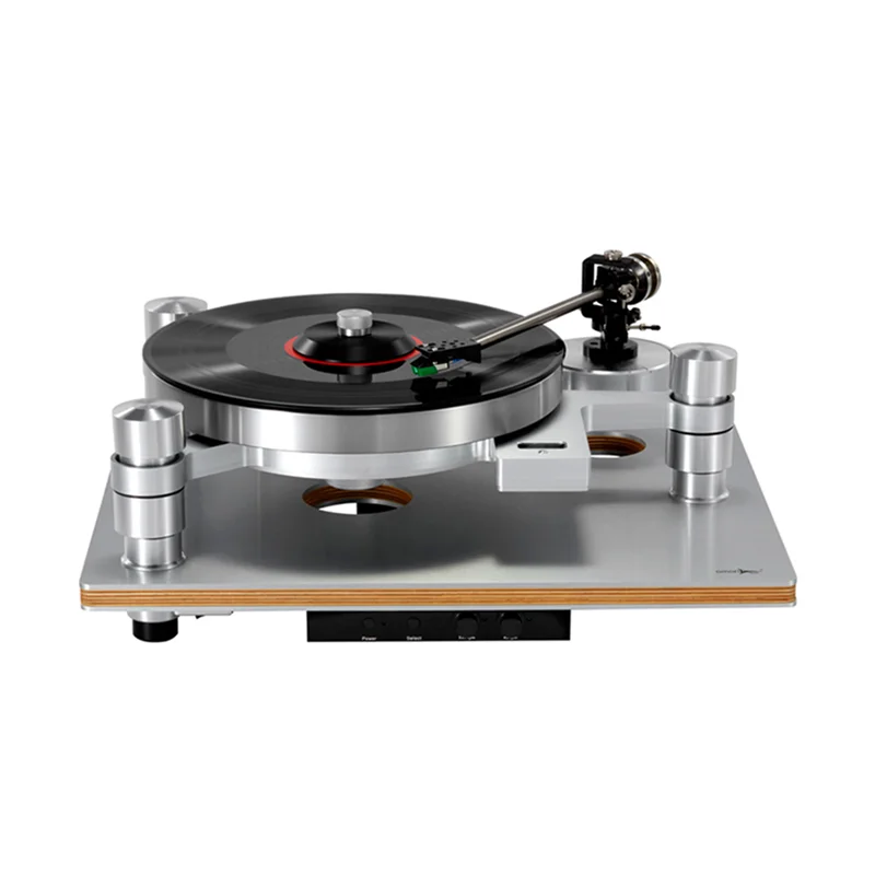 

Amari LP-16S Phono Magnetic Suspension Turntle With 9.0-3 Tonearm Cartridge Record Speed Governor