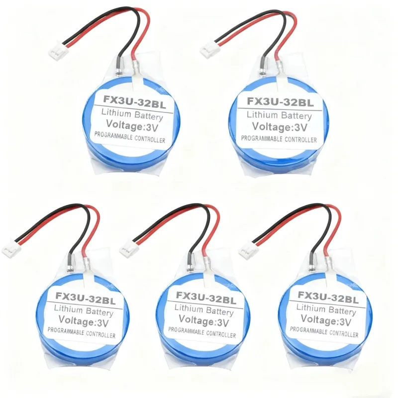 

(5 Pack) CR2450HR Battery For FX3U-32BL Battery PLC (3V 550mAh)