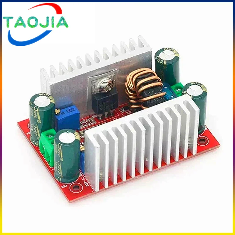 DC 400W 15A Step-up Boost Converter Constant Current Power Supply LED Driver 8.5-50V to 10-60V Voltage Charger Step Up Module