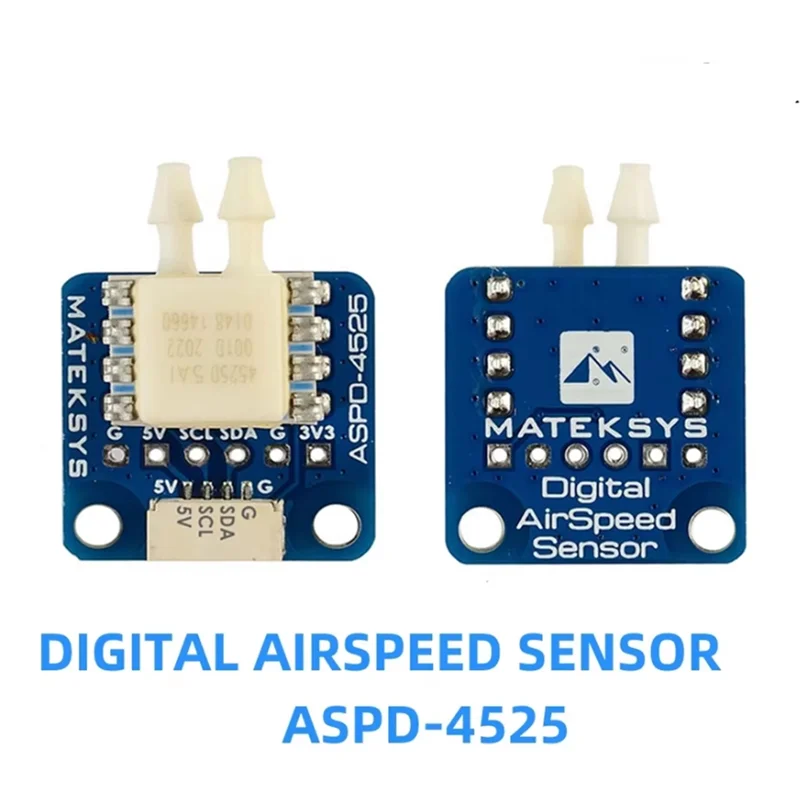 

-A20Z ASPD-4525 Цифровой датчик воздушной скорости 4-6 В постоянного тока для контроллеров полета F405-WING F411-WING F722-крыло RC FPV Racing Drone
