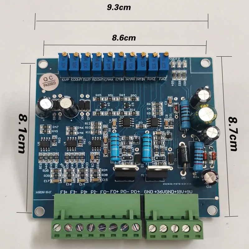 New Model of the General-purpose Small-sized PQ Dual-proportion Amplification Board KS2003 with Shell Can Be Customized