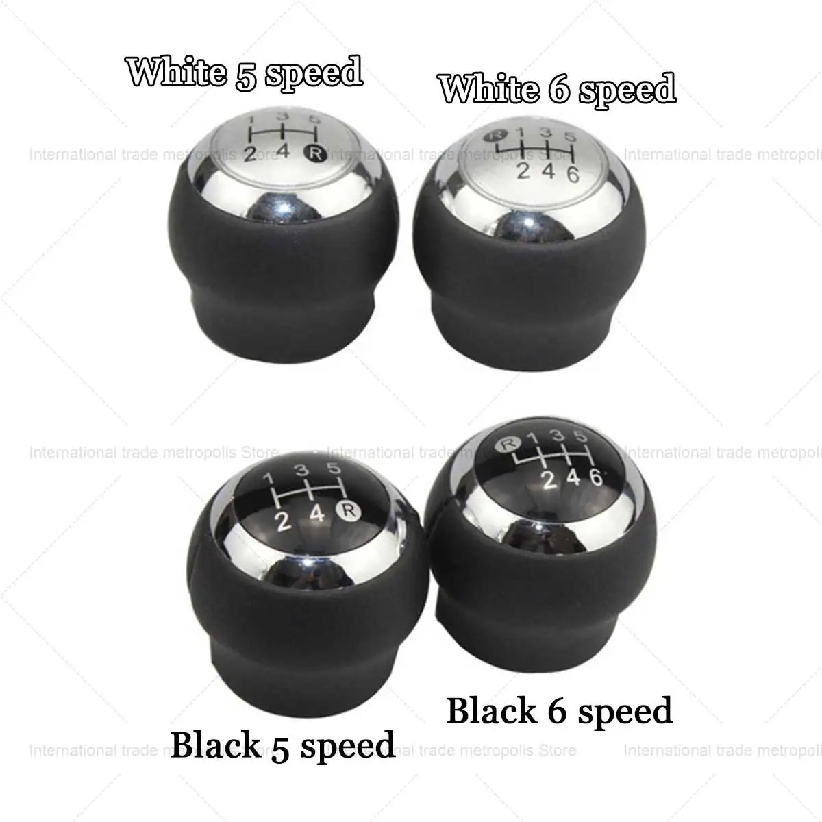 5/6 Speed Car Gear Shift Knob Lever Shifter Stick Handball For Toyota Corolla RAV4 Avensis Yaris Verso Auris Aygo