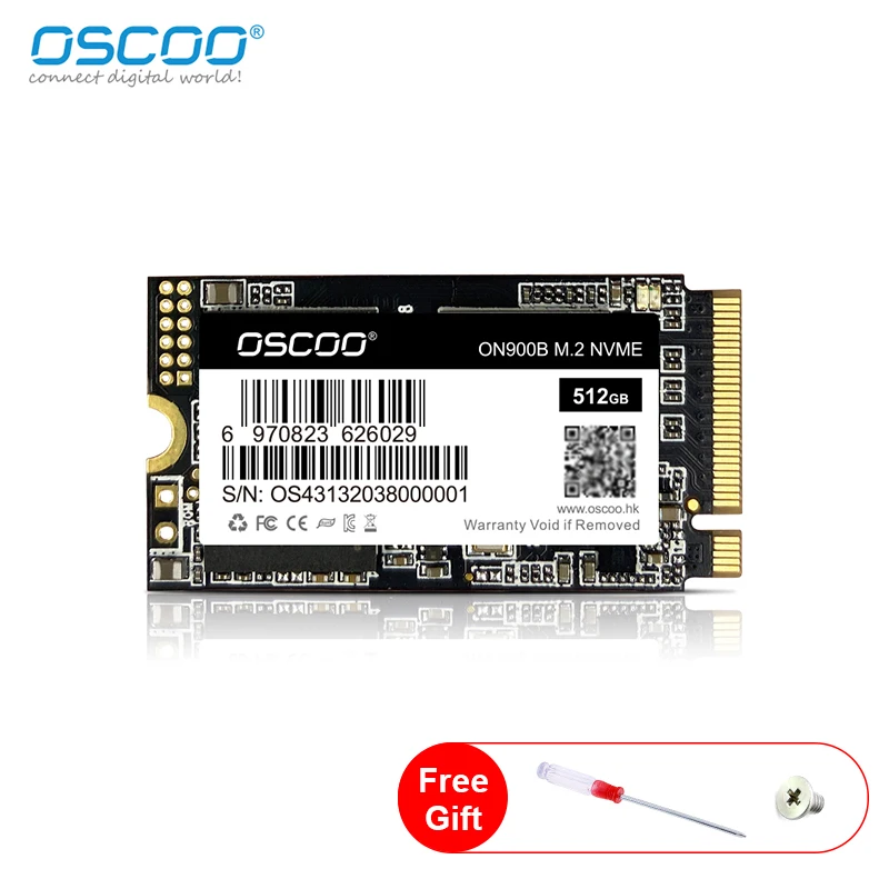 OSCOO-SSDインチのラップトップおよびデスクトップコンピューター,nvme,ssd,m2,pcie,m.2,2242 GB,256GB, 512GB, 1テラバイト,直接配信,卸売り