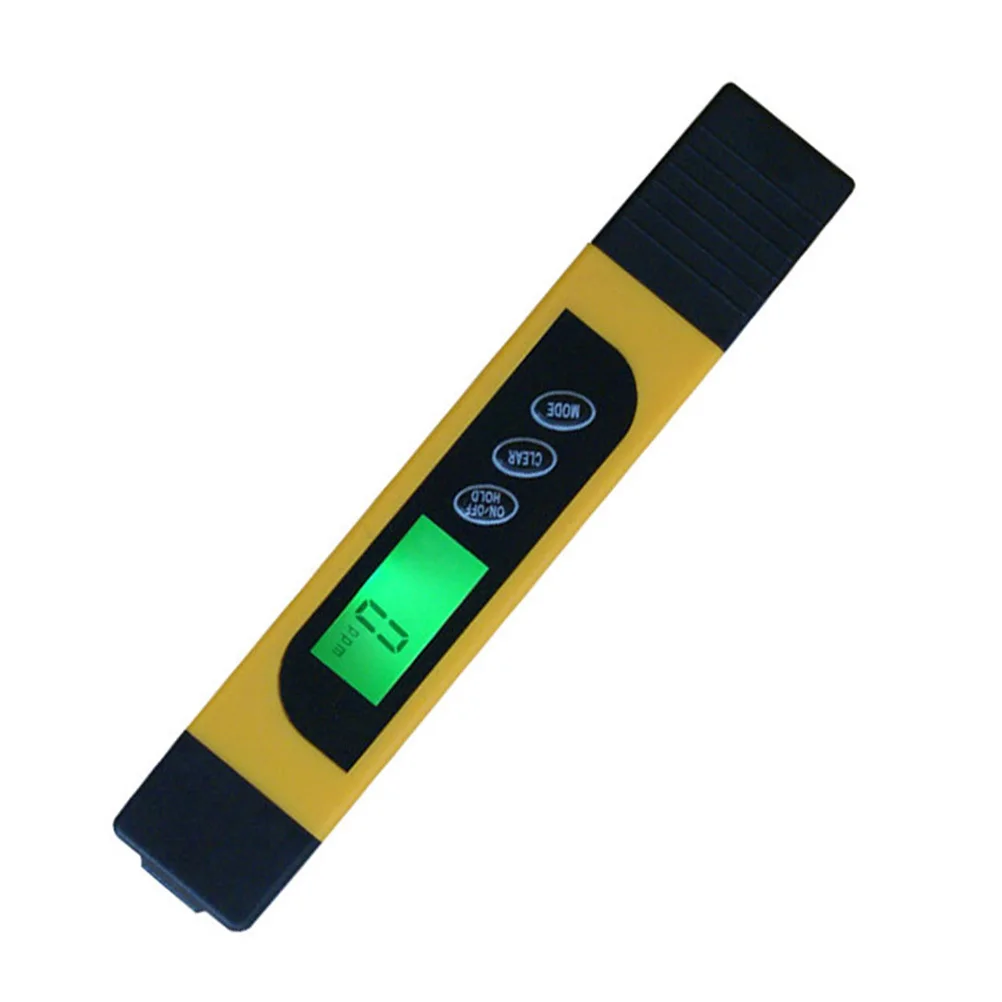 16 .2x2.9cm Drinking Water Tester Detection Pen Multifunctional Testing Aquarium Kit Yellow