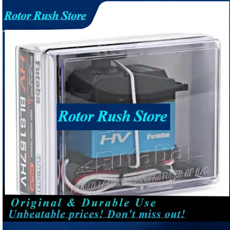 RoRuSFUTABA BLS157HV 37KG Digital Brushless High Voltage Servo For 3D/scale Aerobatics Large Scale Surface Applications RC