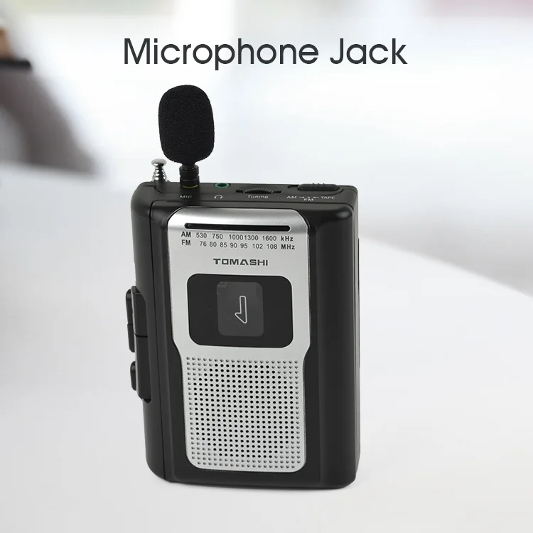Tape Radio Cassette Recorder With AM FM Radio Walkman Cassette Player
