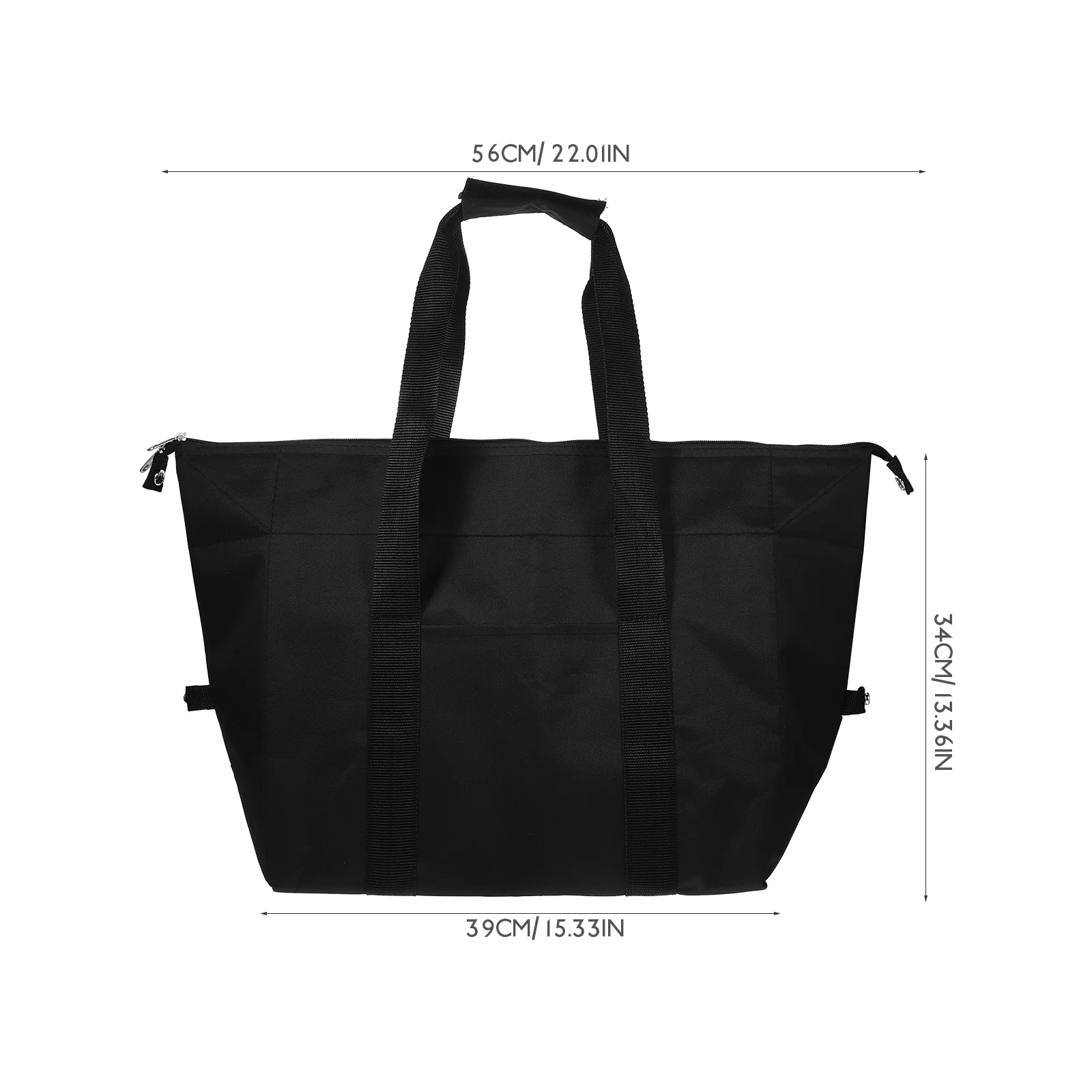 

1pc 【】Insulated Food Grocery Carrier Thermal For Lunch Camping Picnic Large Capacity Cooler Reusable Tote Bag For Meal Prep