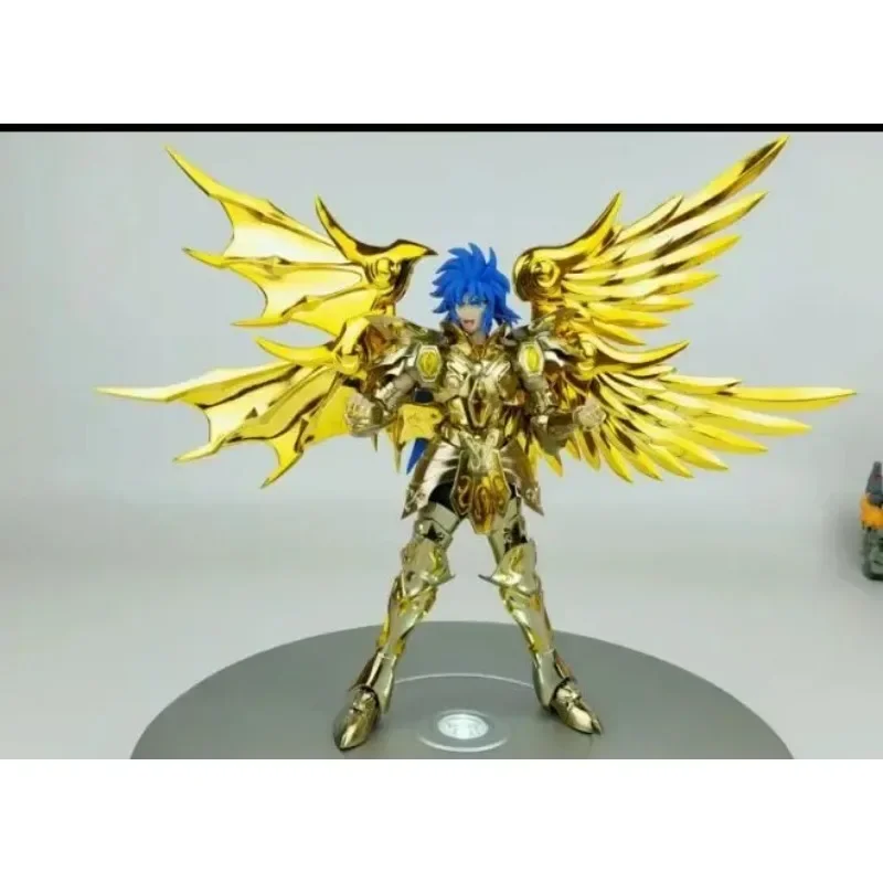 ในสต็อก GT รุ่น Saint Seiya Myth Cloth EX SOG Gemini Saga Soul of Gold Divine เกราะ Totem Action Figure ของเล่นของขวัญ