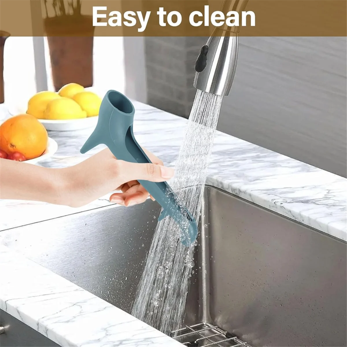 A74X Длинная воронка для воды Резервуар для воды Воронка для эспрессо-машины Резервуар для воды Воронка для воды для эспрессо Воронка для домашнего кафе Серый