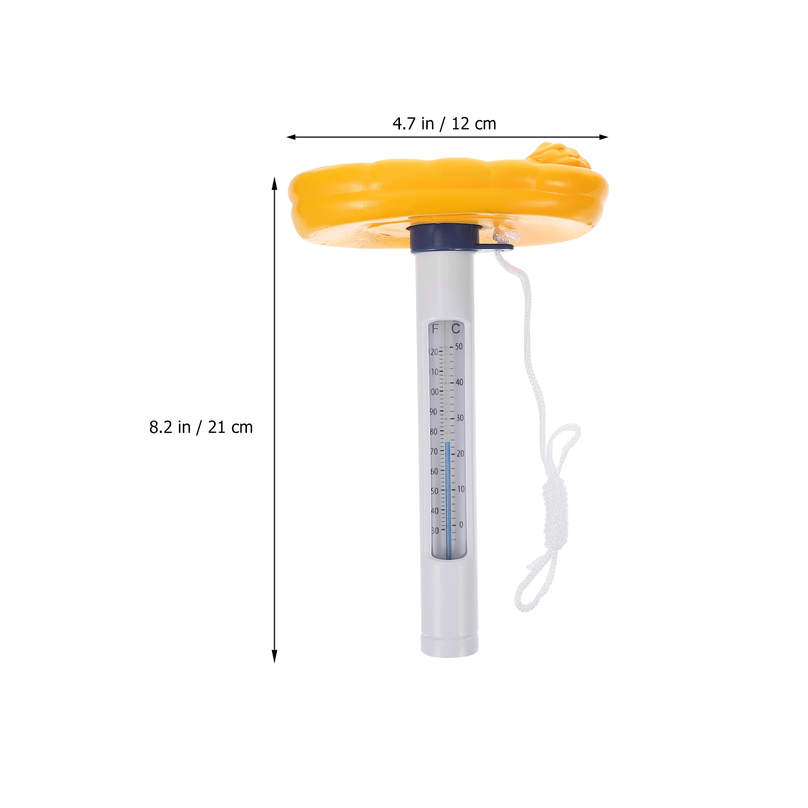 

Floating Water Thermometer Pool Bath Dual Display Digital Compact Fast Measurement for Swimming Pools Spas Ponds Fahrenheit