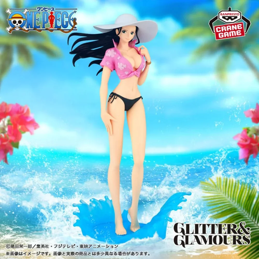 

In Stock Original BANPRESTO Glitter&Glamours Splash Style One Piece Nami Nico Robin Figure Anime Model Genuine Boxed Toy