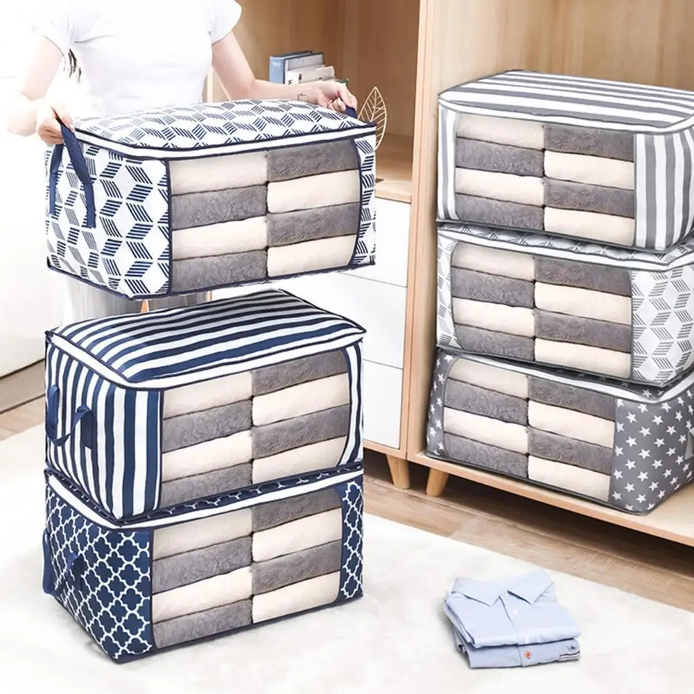 

Оксфордская складная сумка для хранения, одеяло, подушка, органайзер, влагостойкий ящик для хранения одежды, домашний шкаф, сортировочные сумки для одежды