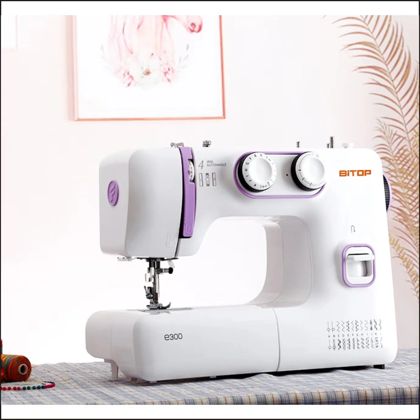 24 pattern stitches multi function household sewing machine for home use mini hand sewing machine portable