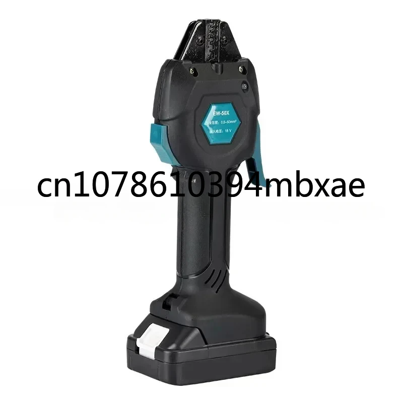 

18V Electric Crimping Tool Terminal Pre-insulated Tube Type Bare Terminal Crimping Portable Tool Rechargeable Crimping 16KN