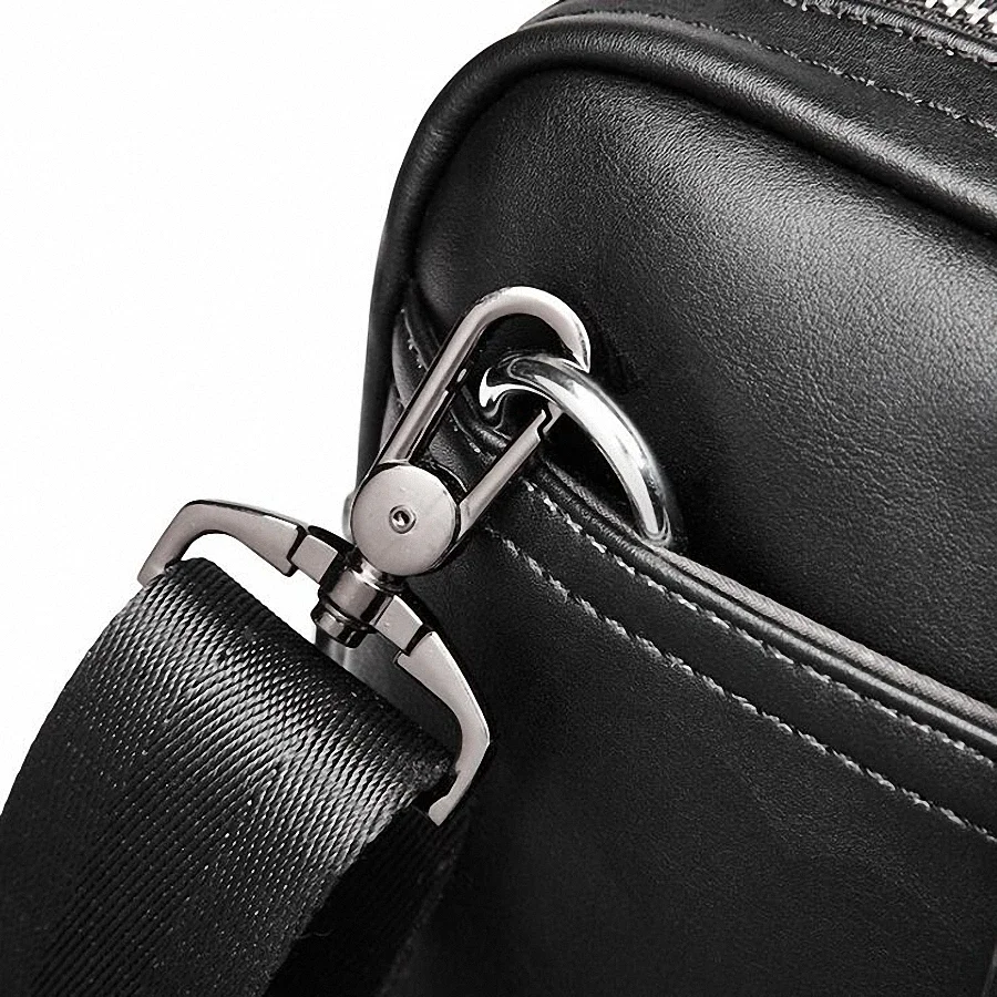 Sac pour ordinateur portable en cuir PU pour hommes d\'affaires, étui à bombes pour hommes, sacs initiés, nouveauté