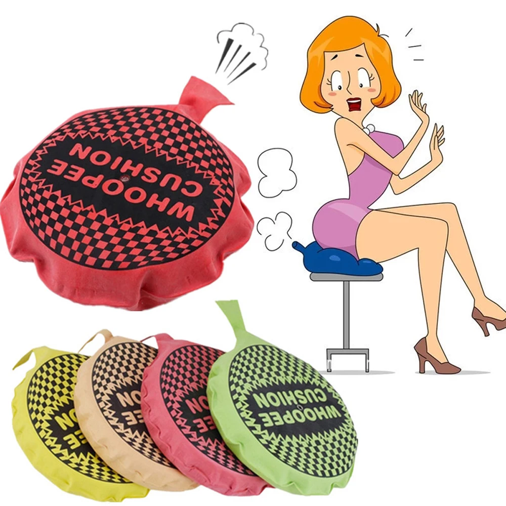 ギャグ ジョーク いたずらメーカー いたずら いたずらメーカー トリック おならシートクッションパッド ウーピークッション おなら音枕 おなら音パッド