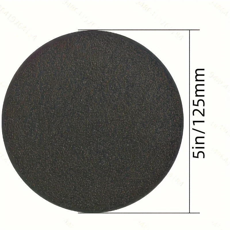 5-Inch/125mm, 50pcs Wet& Dry Sandpaper Hook and Loop Sheets with Various Grits(1000 1500 2000 3000 5000) Waterproof Silicon