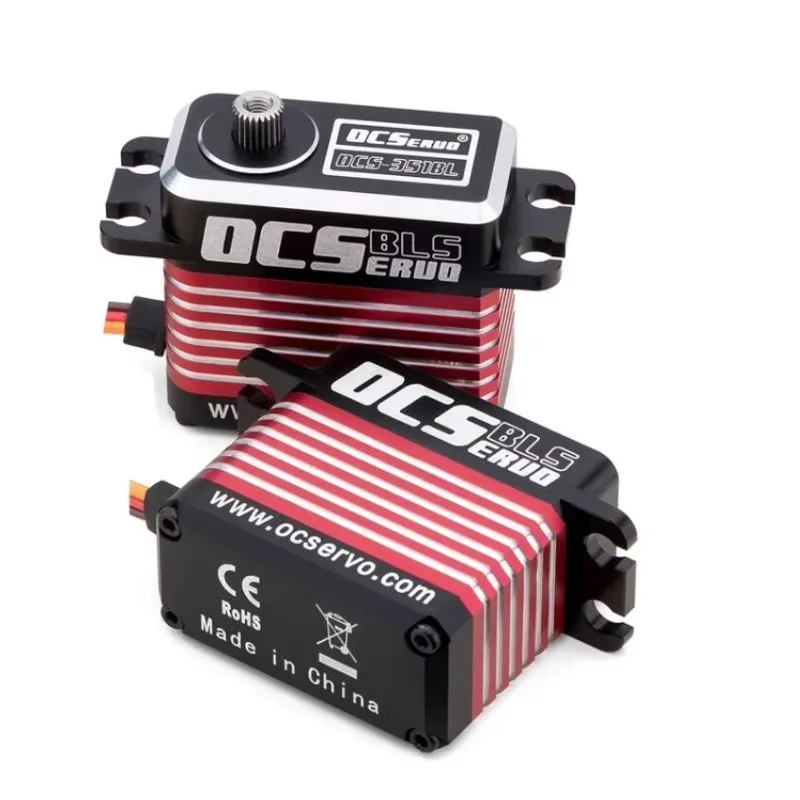 SkyDElOCS-451BL 8.4V 45kg.cm 77g 0.10S/60° Brushless Motor High Torque Servo Steel Gear CNC Case Waterproof For Hitec D980TW 798