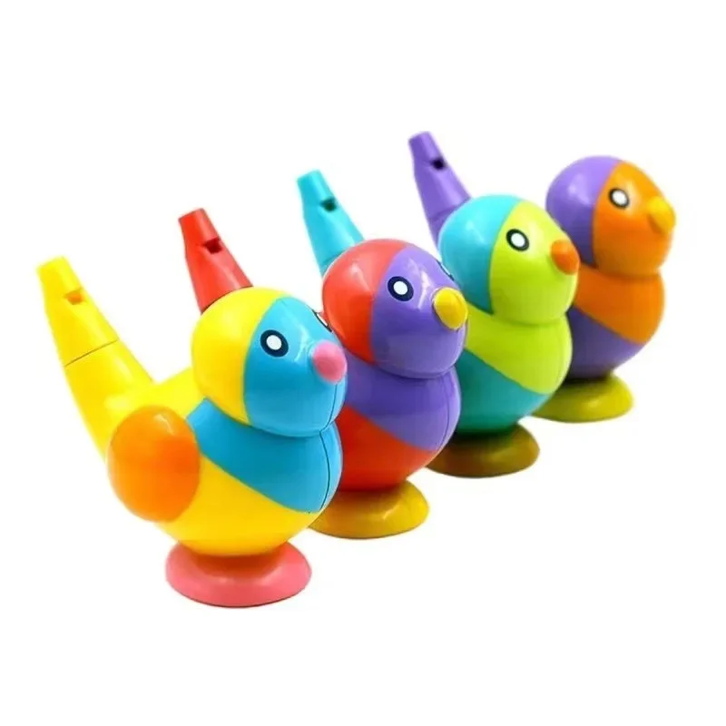 Water Bird Whistles Brinquedos para crianças, brinquedo musical de banho, aprendizagem precoce, instrumento musical educativo, brinquedos de água do bebê para crianças, presente divertido