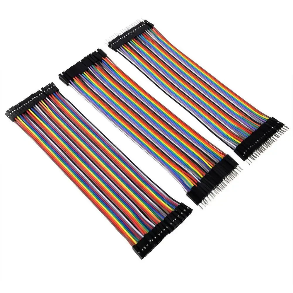 20Pin 10 سنتيمتر 20 سنتيمتر دوبونت خط ذكر إلى ذكر + ذكر إلى أنثى والإناث إلى أنثى سلك توصيل معزز دوبونت كابل لاردوينو لتقوم بها بنفسك عدة