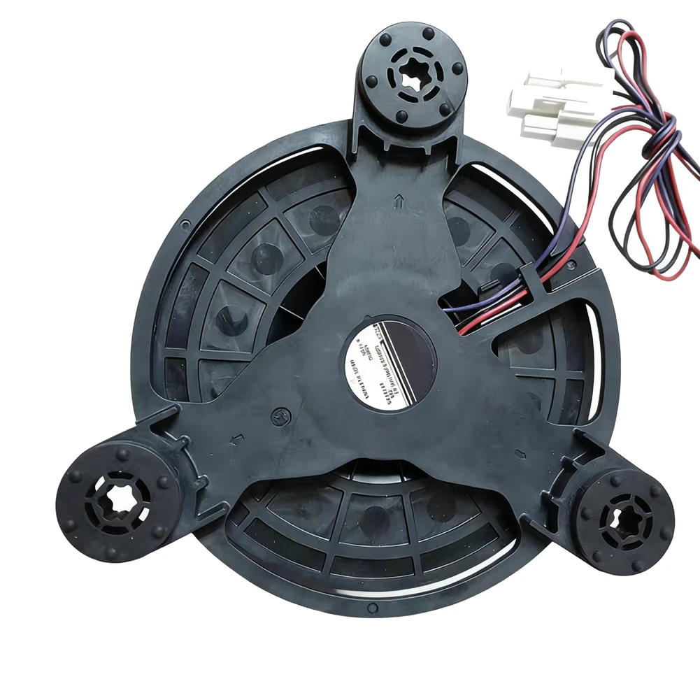 Cooling Fan for Refrigerator GW12E12MS1FB52 12V 0 171A Triple Wire 12 5cm Size ABS Material Enhances Air Circulation