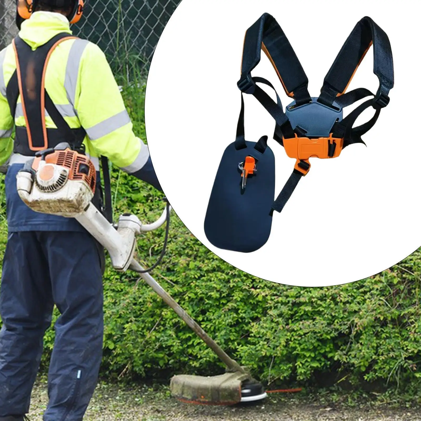 

Trimmer Shoulder Strap Adjustable for Lawn Mower String Trimmer Weed Wacker