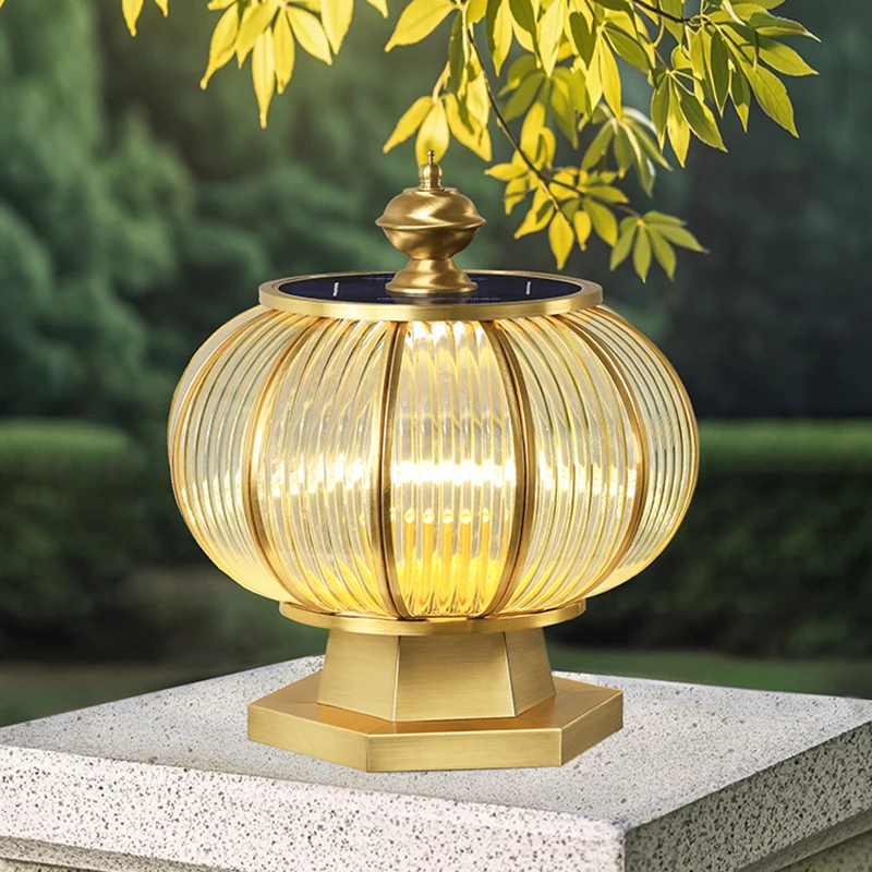 Outdoor column lights solar LED column lights non solar lights outdoor garden decorations outdoor garden lights