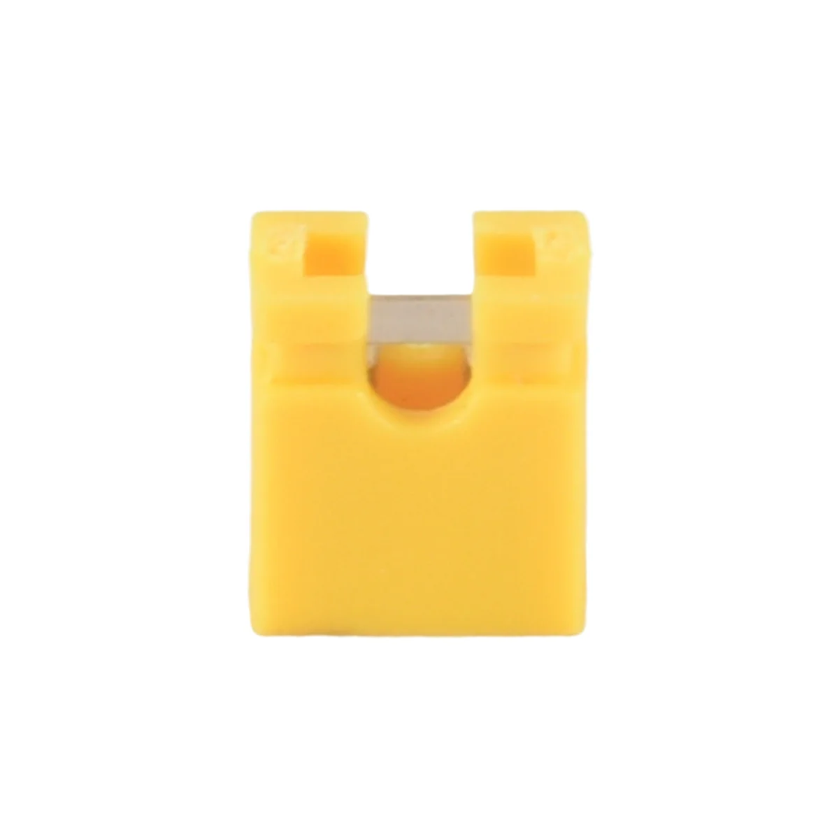 Y06A 100Pcs 2.54MM Jumper Cap Open Type Shorting Cap Shorting Block Shorting Cap Socket Pin Header Connection Block,Yellow