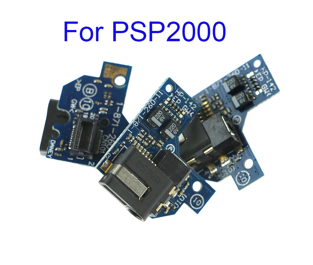 1 ชิ้นสําหรับ Sony PSP2000 2001 PSP 2000 ชุดหูฟังแจ็คหูฟังหูฟังซ็อกเก็ต Dock/lot