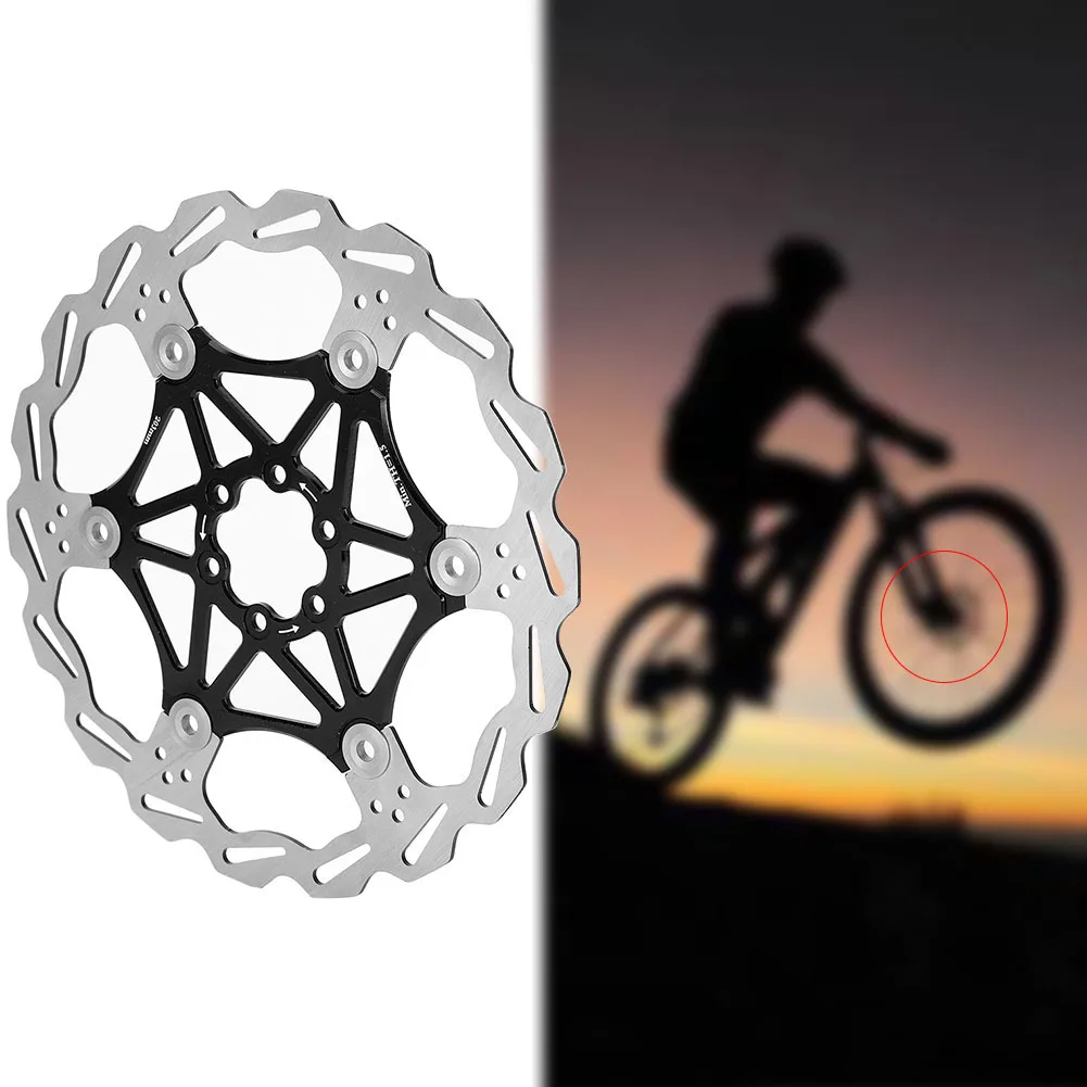 Brake Disc 160/180/203mm Mountain Bike Type Floating Brake Disc  Brake Pad Cycling Accessory Floating  Disc