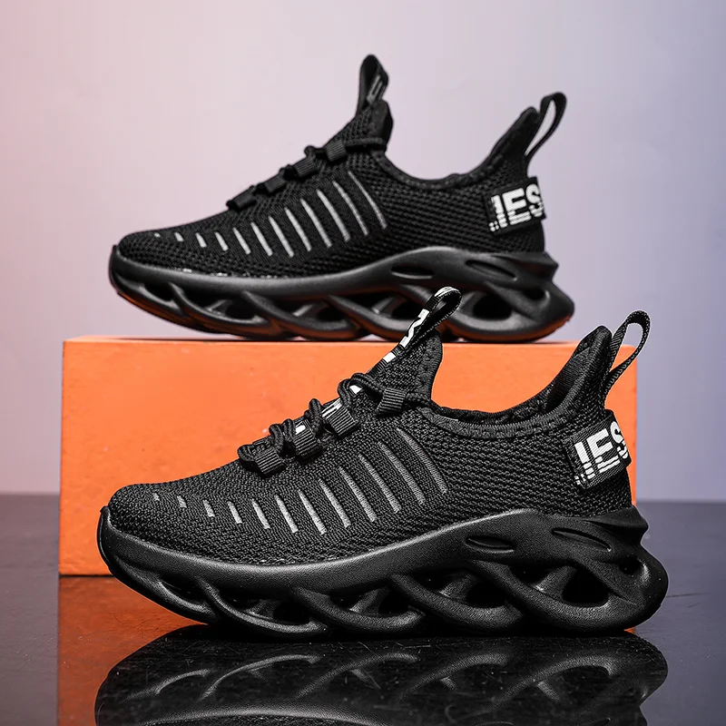 

Кроссовки для детей, модные кроссовки с дышащей сеткой, детская прогулочная теннисная школьная обувь для девочек и мальчиков, легкие спортивные кроссовки для детей от 8 до 12 лет