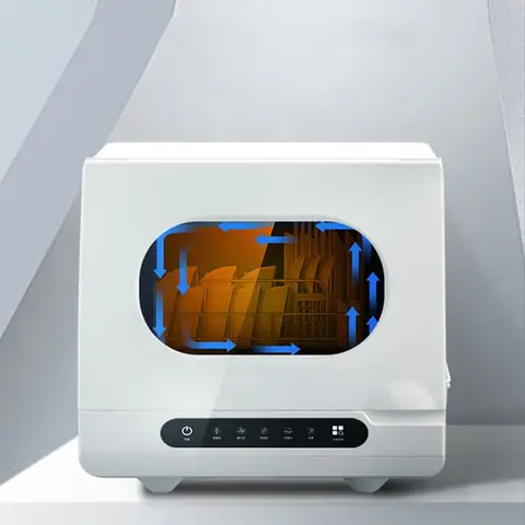 220V 식기 세척기 가정용 데스크탑 소독 보관 캐비닛 접시 건조기 설치가없는 자동 식기 세척기 220V 식기 세척기 가정용 데스크탑 소독 보관 캐비닛 접시 건조기 설치가없는 자동 식기 세척기