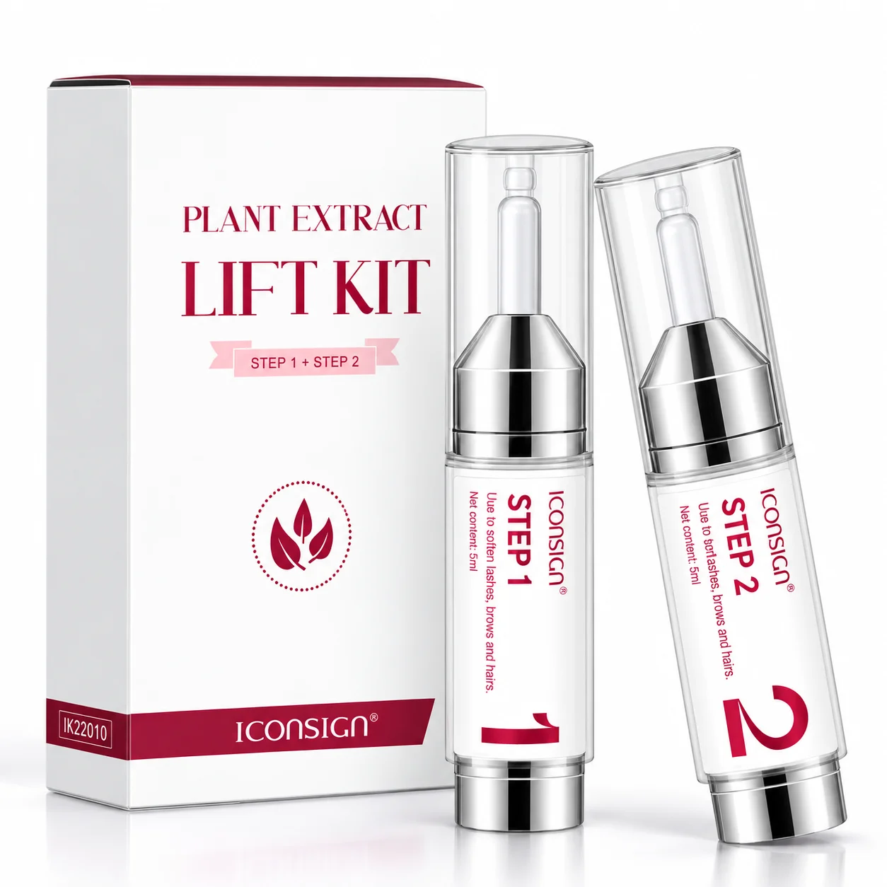 2 Bottles/5ml Supplement Liquid Lash Lift Lotion Eyelash Lifting Kit Eyelash Perm Fixation Lotion Lifting Eyelashes Eye Lash