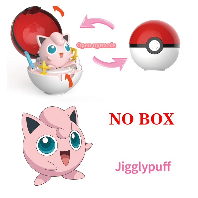 Pokémon-Ball-Figuren, Pokémon-Figuren, Actionfiguren, Pikachu, Eevee, Squirtle, Charizard, Puppe, Dekoration für Zuhause und Büro, Kindergeburtstagsgeschenk – Detail 14