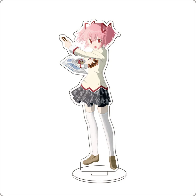 Anime Puella Magi Madoka Magica Cos Acrylic Stand Ornaments Tomoe Mami Sakura Kyouko Kaname Madoka Figure Stand Halloween Gifts view 4