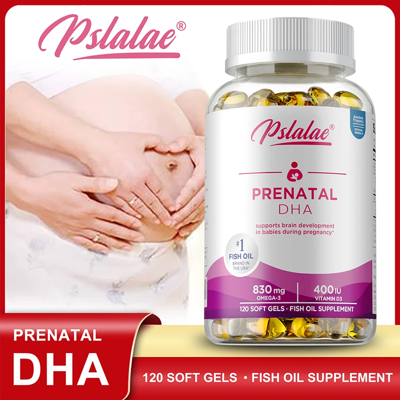 

Prenatal DHA Supplement - Supports Baby's Brain Development During Pregnancy and Breastfeeding - Non-GMO