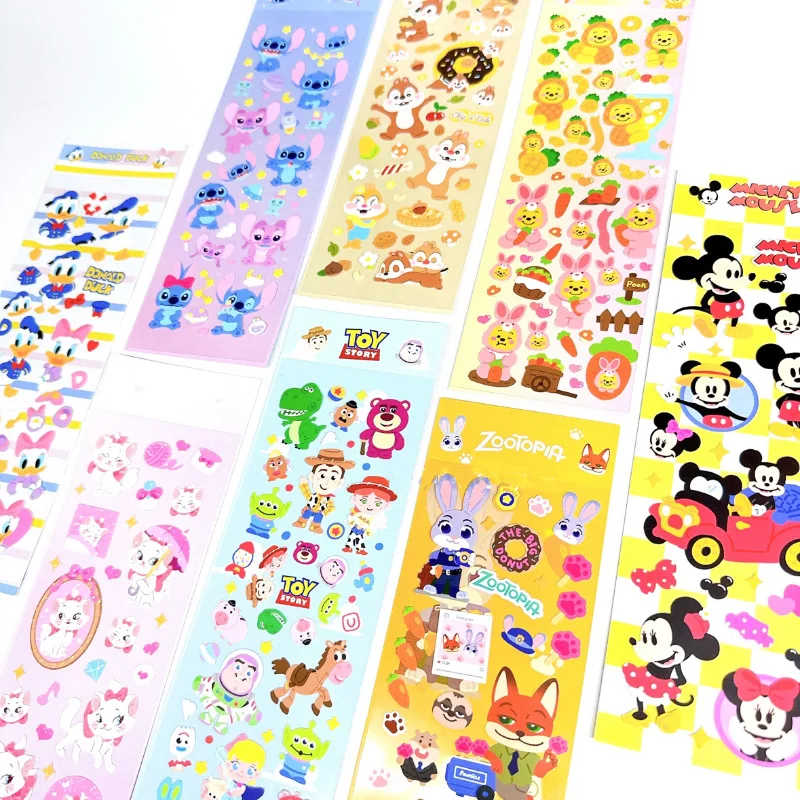 

Наклейка Disney Marie, креативная мультяшная наклейка с изображением зоотопии, милая наклейка для девочек, украшение «сделай сам», канцелярские принадлежности, чехол для телефона, чемодан, подарок на вечеринку