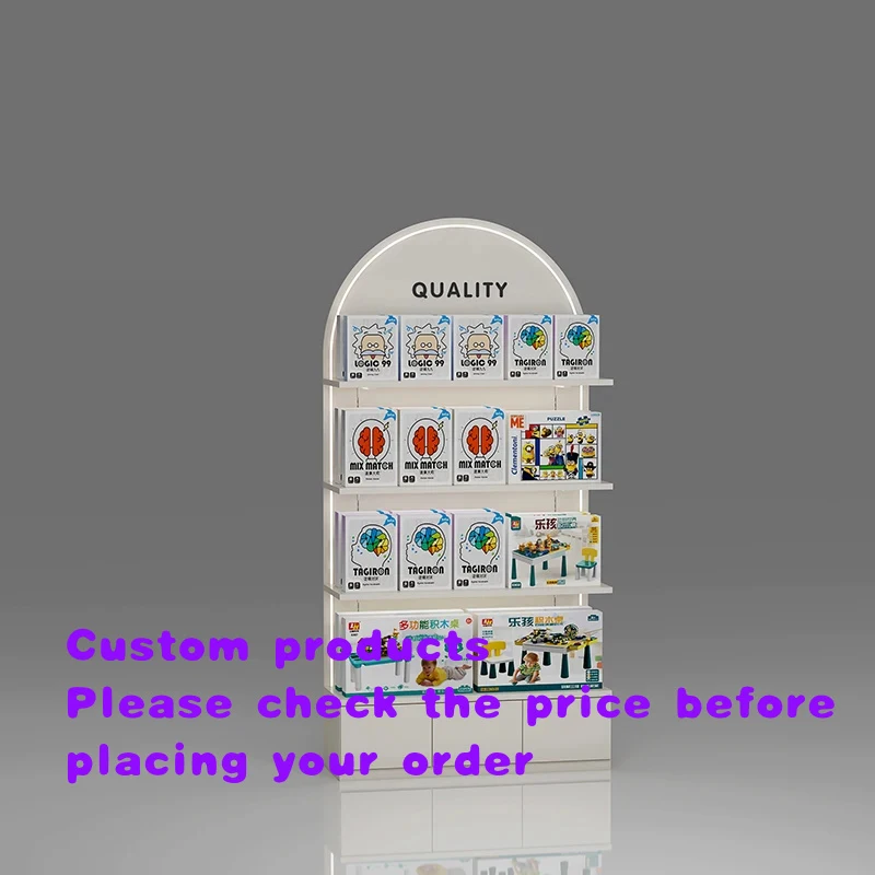 

custom.Display Rack Featuring Curved High Cabinet Kids Toy Shop Clothes Interior Design Display Shelves