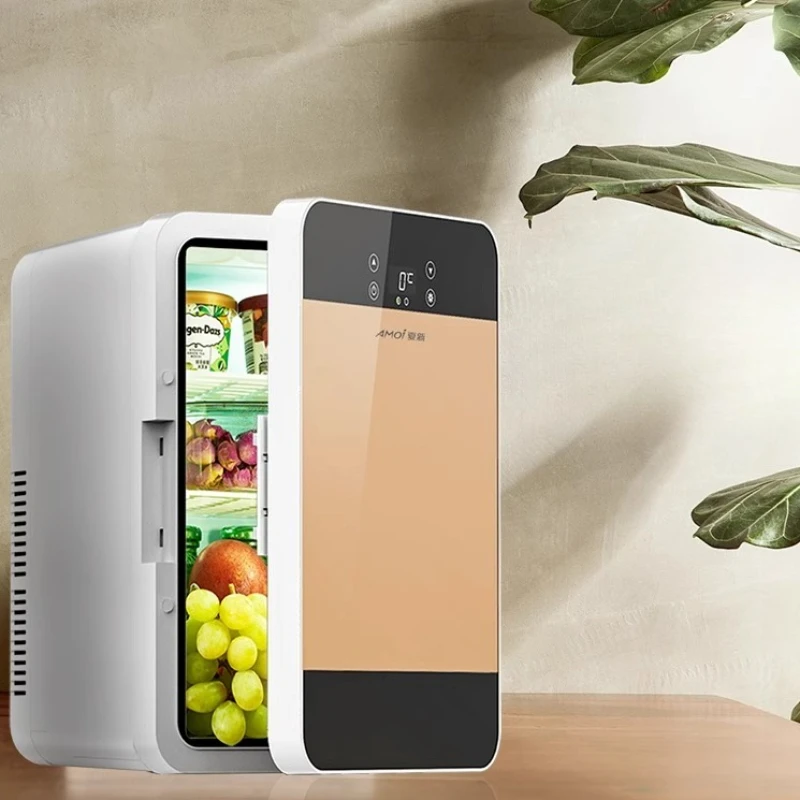 Kulkas Pendingin Mini Penyimpanan ASI: Termoelektrik Rumah Mobil Portabel Lapisan Ganda Dingin Cepat - Layar LCD Kotak Tenang Ramah Lingkungan ‌