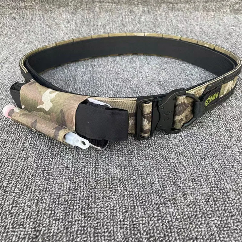 Outdoor Riem Molle Elastische Band Tourniquet Houder Opbergtas Outdoor Riem Accessoires