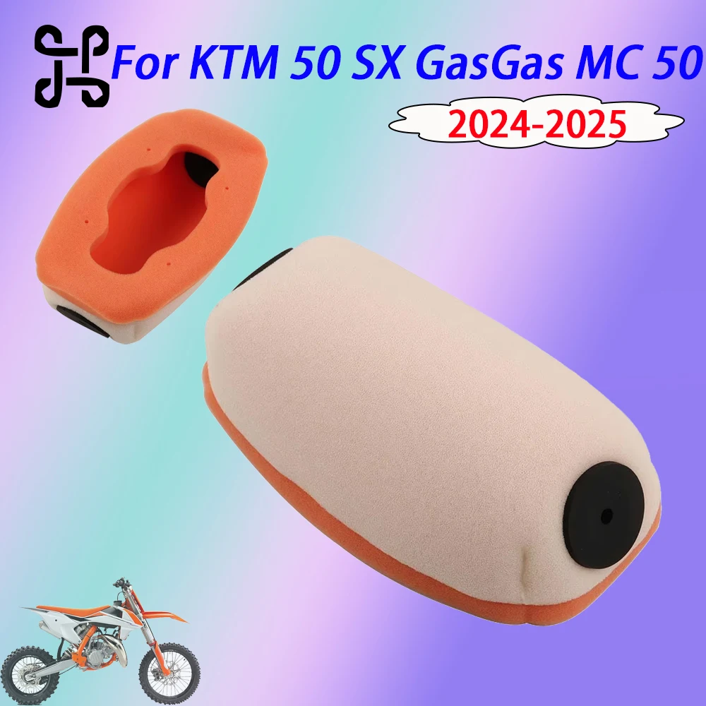 

Motorcycle Parts Air Filter Cleaner For KTM SX 50 SX50 HUSQVARNA TC 50 TC50 GASGAS Gas Gas MC 50 MC50 2024 2025 A40006015000
