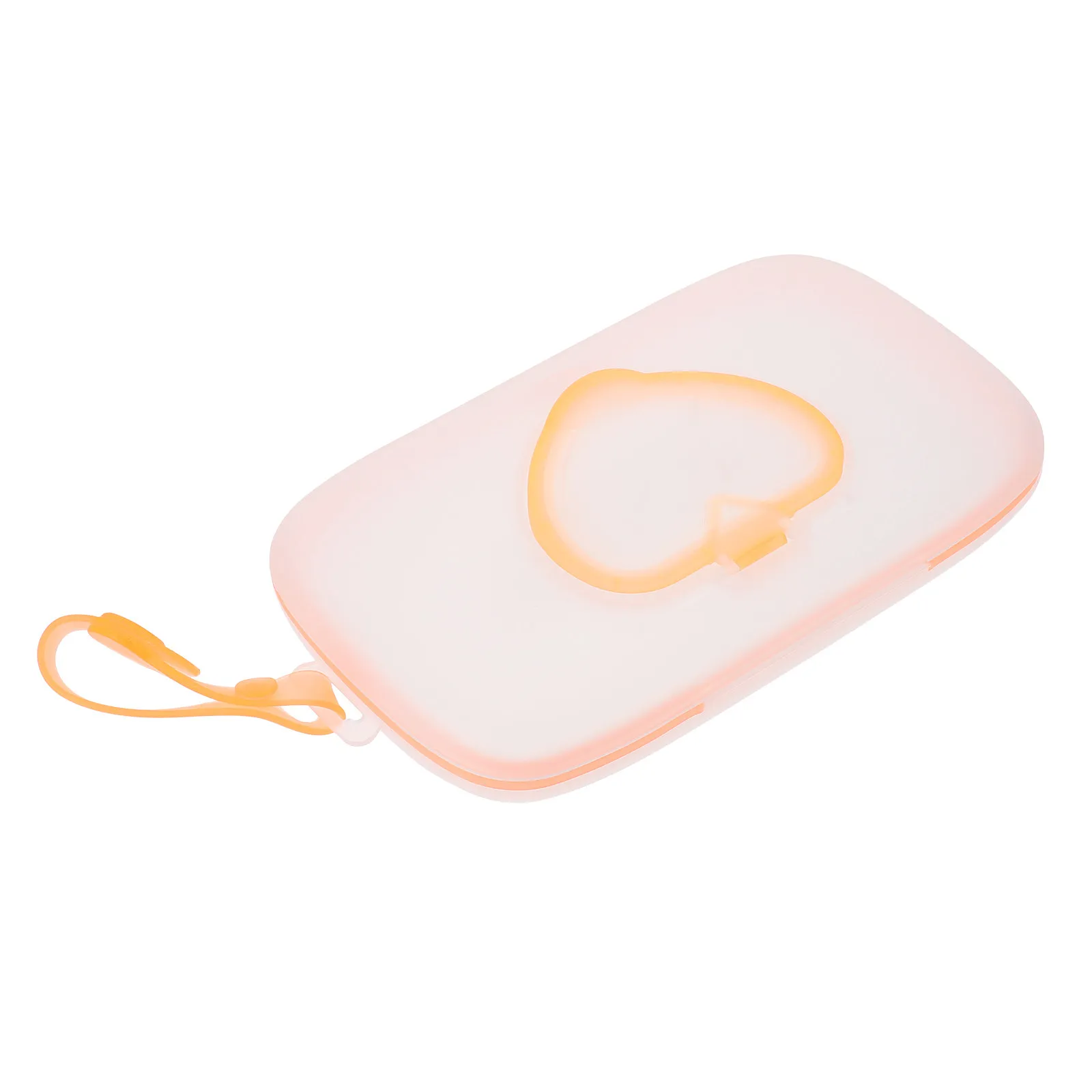 1Pcs Slim Wet Tissue Box Portable Outdoor Baby Wipes Case Reusable PP Material Hanging Wipes Holder for Diaper Bag Shopping Bag view 5