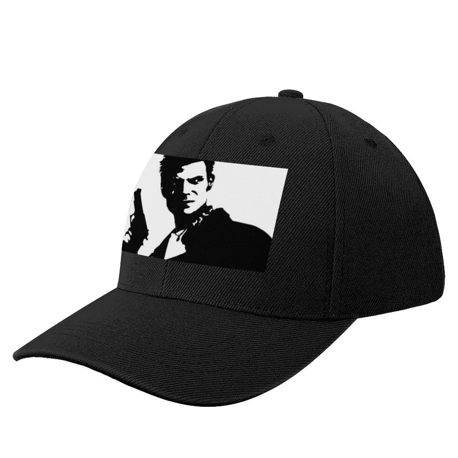 Max Payne - Classic Red Neon Baseball Cap Big Size Hat summer hat Men Women's