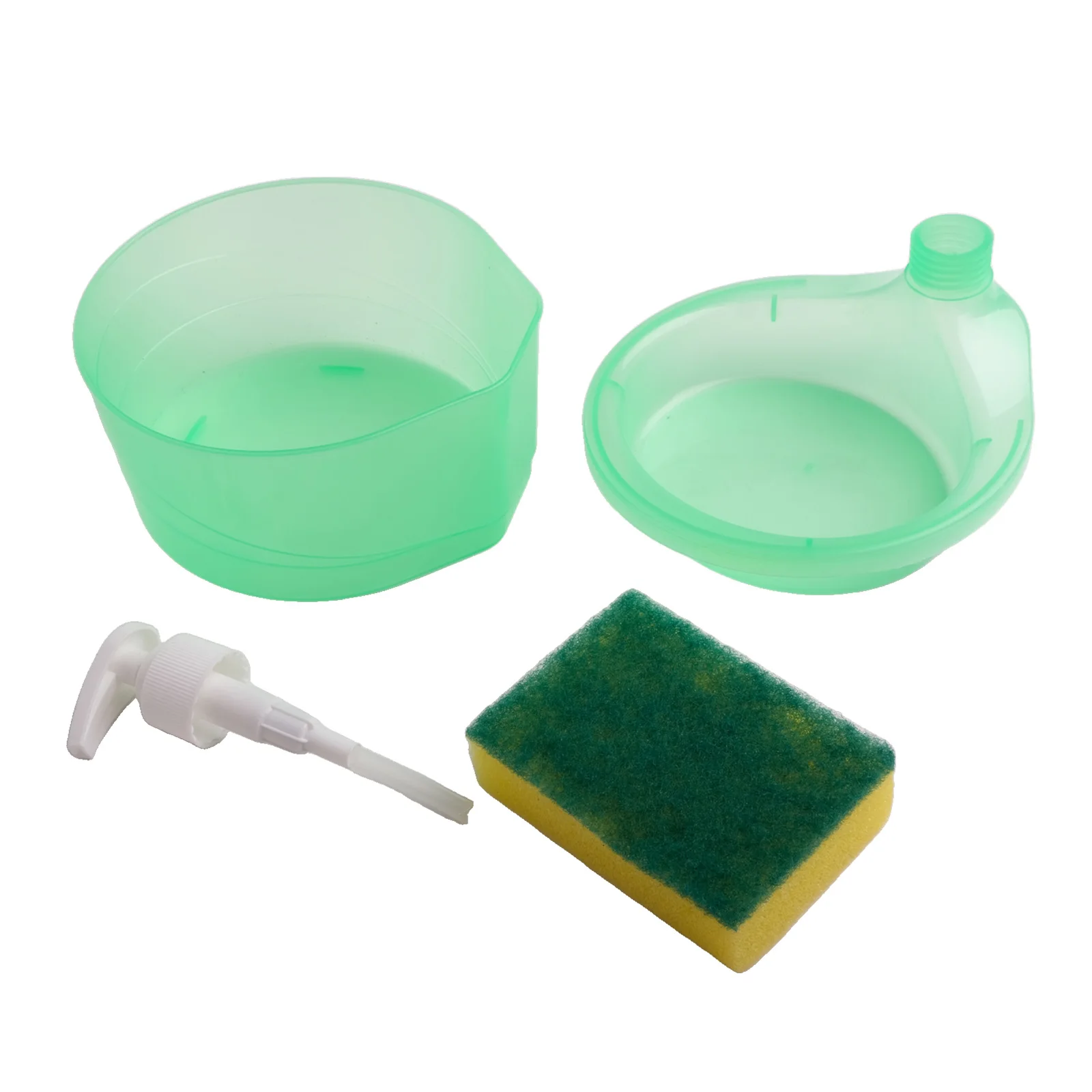 Multifunctional Kitchen Soap Dispenser Inbuilt Sponge Holder Wide Range of Applications Designed for Longevity