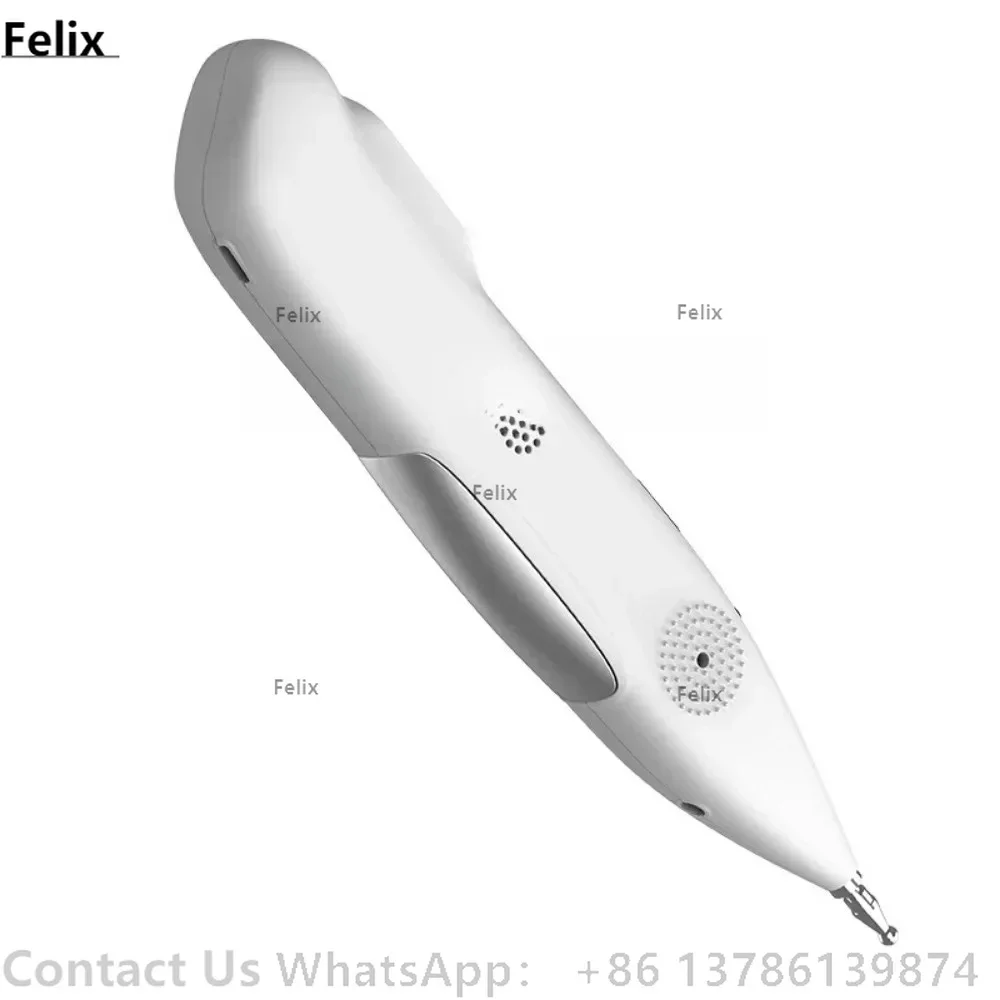 Intelligent Electronic Meridian Acupuncture Pen Pulse Massage Therapy Tool for Body Acupoint Pain Relief