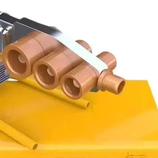 3PCS Hot Melt Welding Die Head Metal Tips Non-Stick For Pipe Sealing Plumbing For Power Tools Accessory