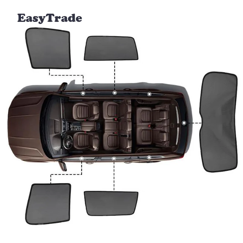 For Evolute i-Joy 2022 2023 Magnetic Sunshade Car Side Window Mesh Curtains Sun Visor Sunscreen Heat Insulation Protection Cover