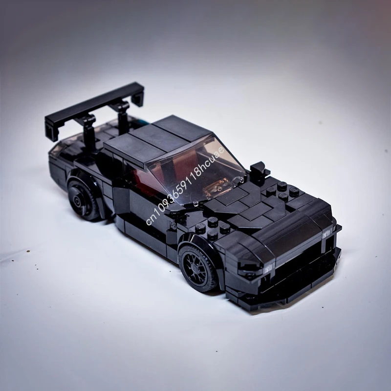 

235 шт. MOC Mazdass RX-7 FD настроенный городской Чемпион Суперкар Строительный блок Рождественский подарок Расслабляющий DIY Идеально подходит для творческих взрослых